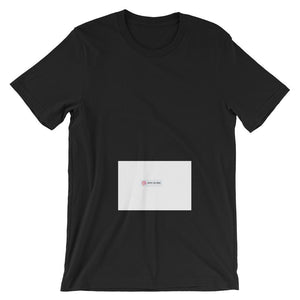 Unisex short sleeve t-shirt