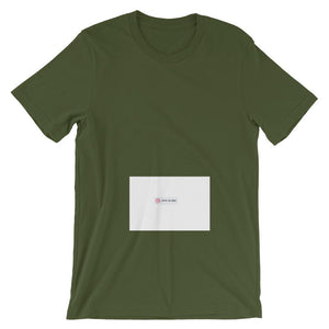 Unisex short sleeve t-shirt